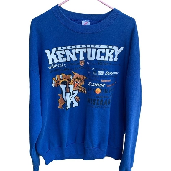 Vintage Kentucky Wildcats Crewneck Sweatshirt Size 2XL - Picture 1 of 5